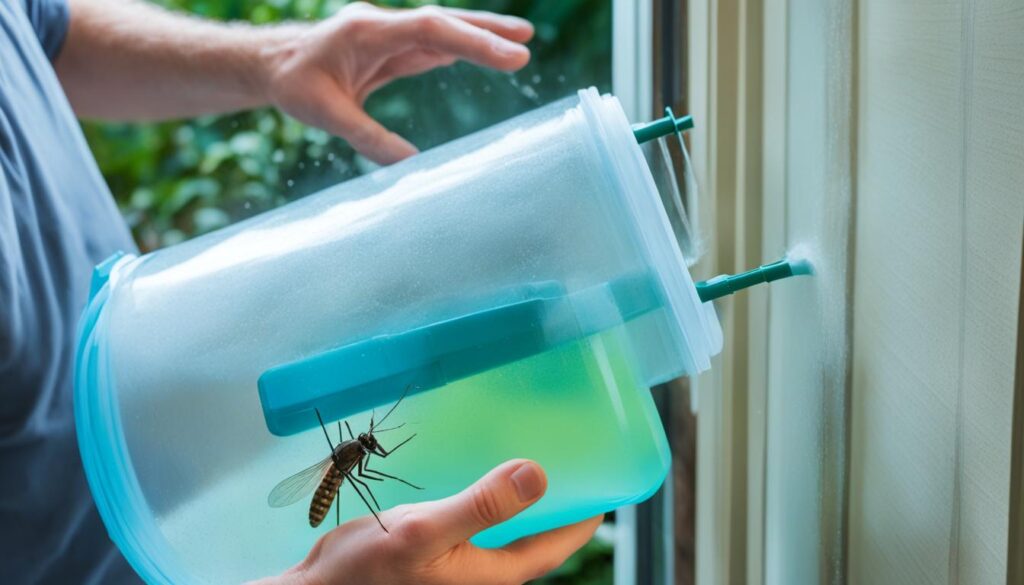 Preventing indoor mosquito breeding