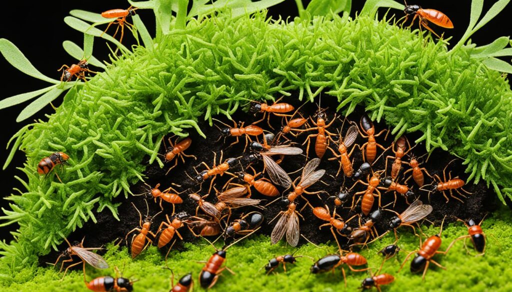 Can ants and roaches live together