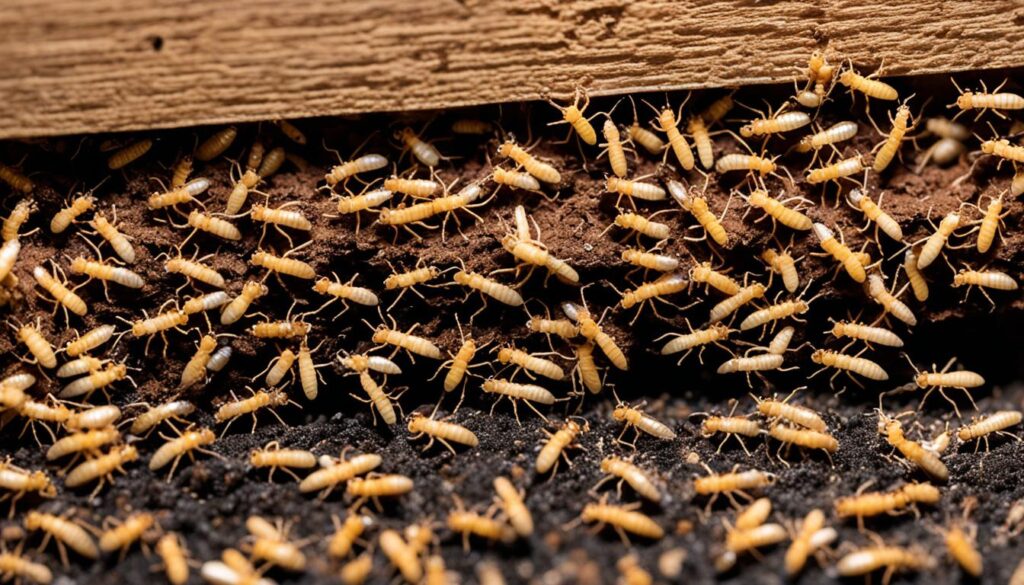 signs of termite infestation in house